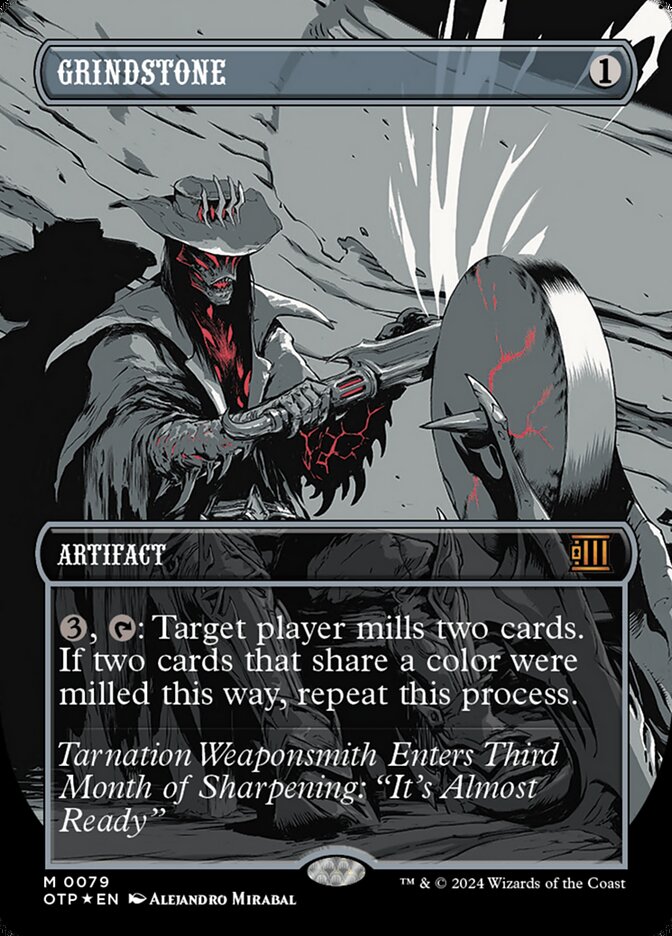 Grindstone - Textured - Foil