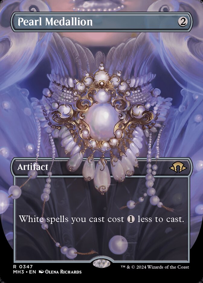 Pearl Medallion - Borderless - Foil