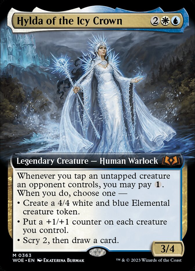 Hylda of the Icy Crown - Extended Art - Foil