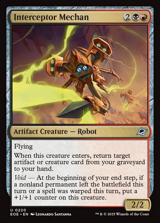 Interceptor Mechan - Foil