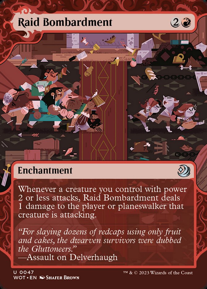 Raid Bombardment - Borderless - Foil