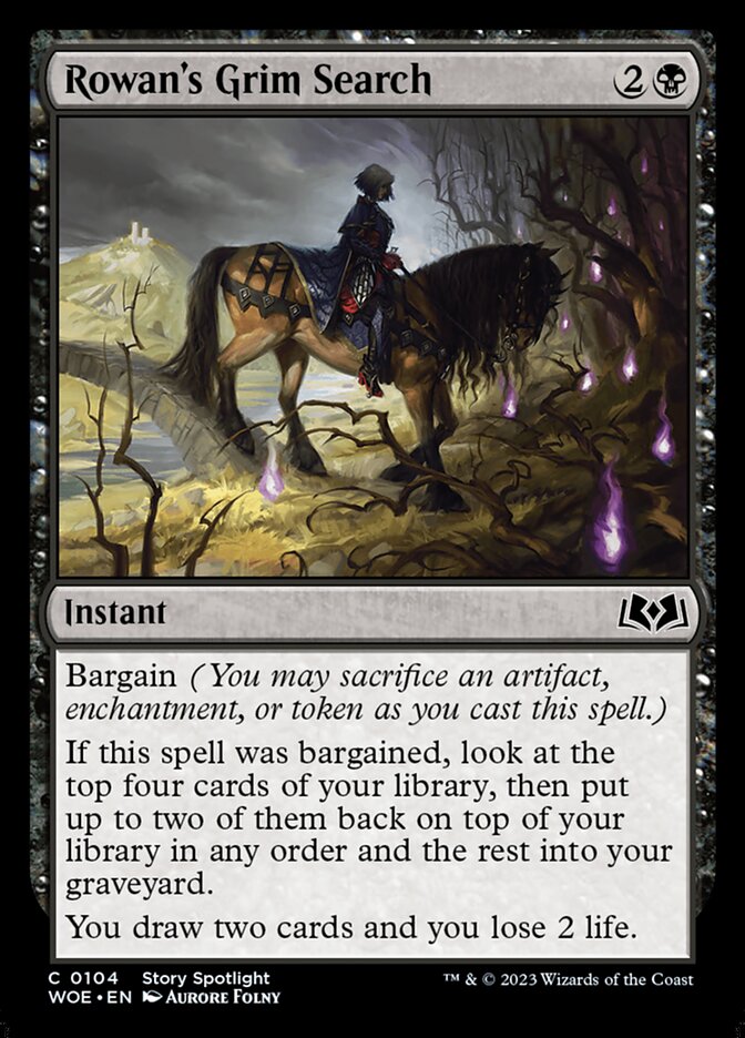 Rowan's Grim Search - Foil