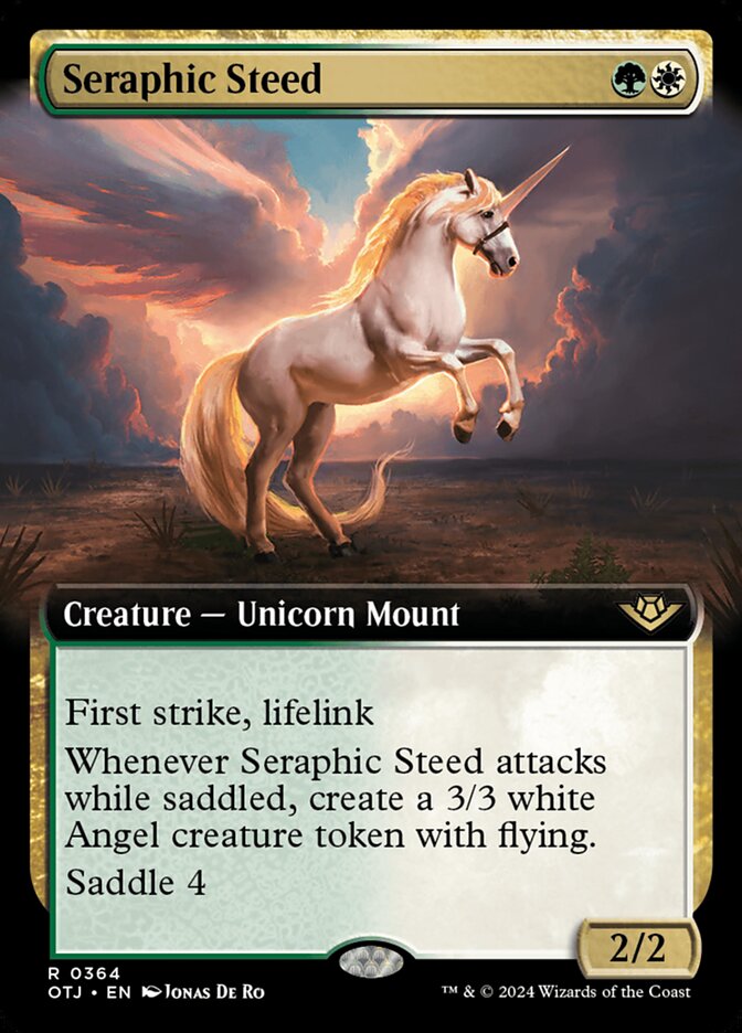 Seraphic Steed - Extended Art - Foil