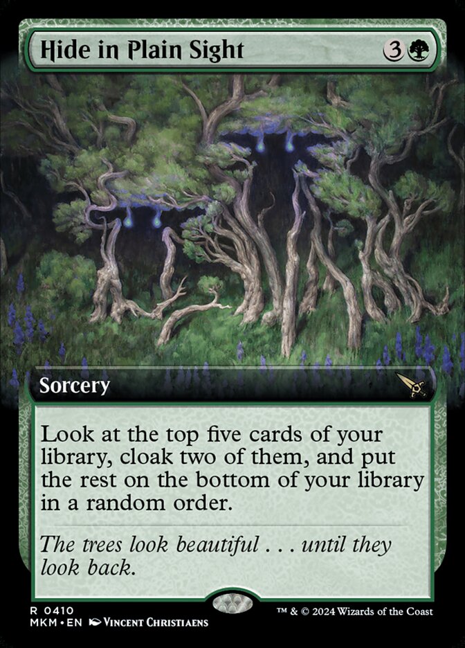 Hide in Plain Sight - Extended Art - Foil