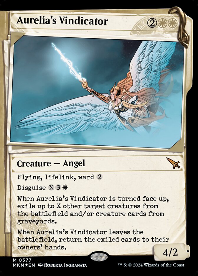 Aurelia's Vindicator - Invisible Ink - Foil