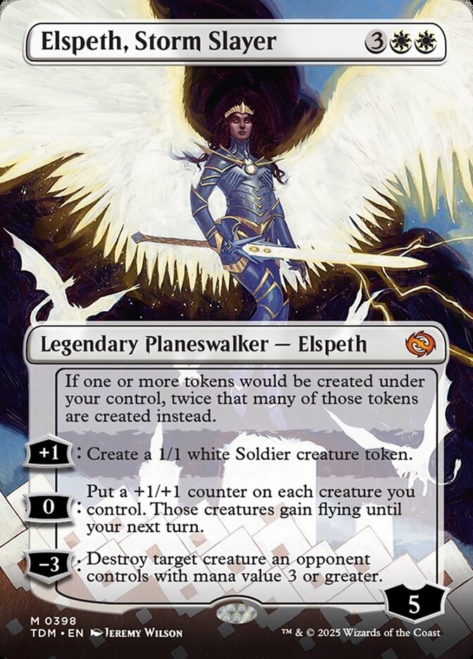Elspeth, Storm Slayer - Borderless