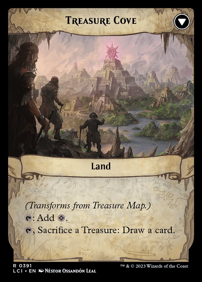 Treasure Map // Treasure Cove - Extended Art