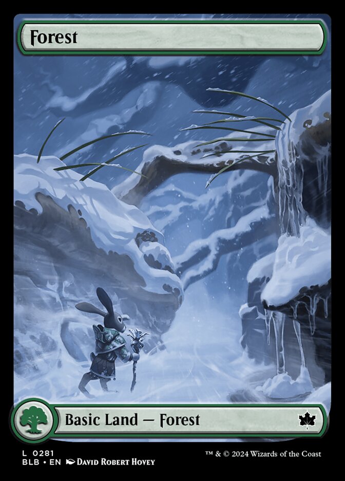 Forest - Full Art (Winter) - Foil