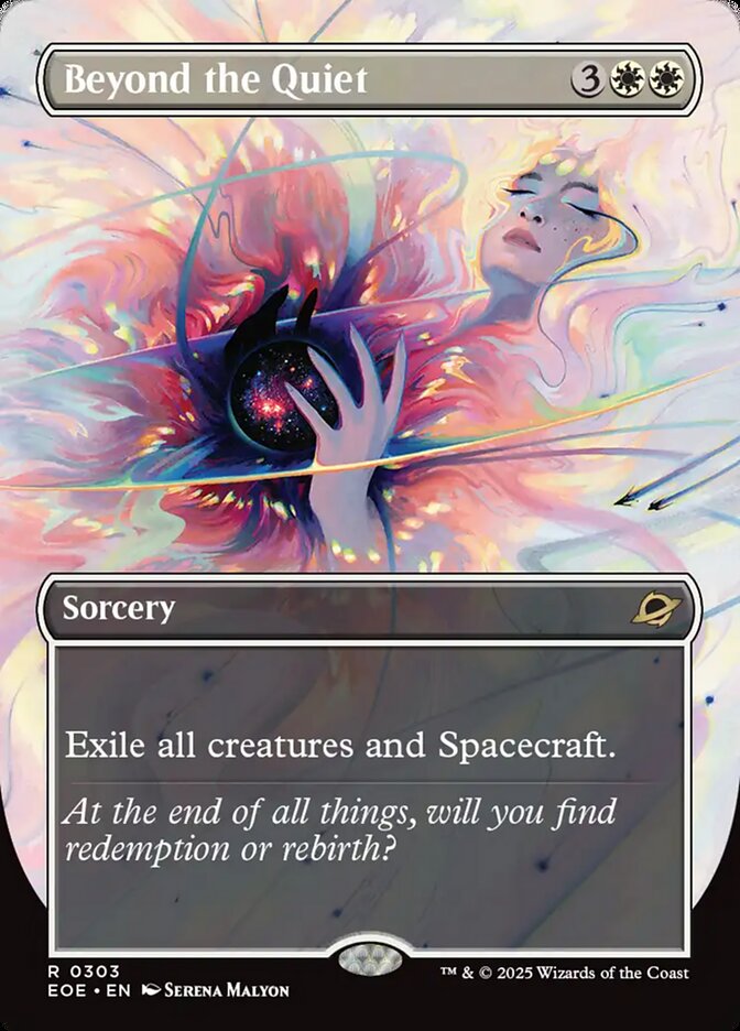 Beyond the Quiet - Borderless - Foil