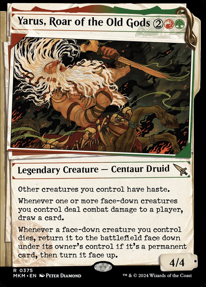 Yarus, Roar of the Old Gods - Dossier