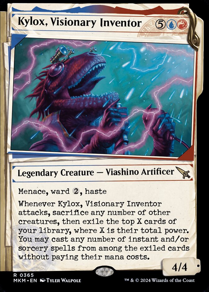 Kylox, Visionary Inventor - Dossier - Foil
