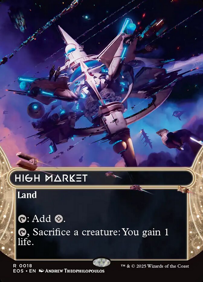High Market - Borderless - Foil