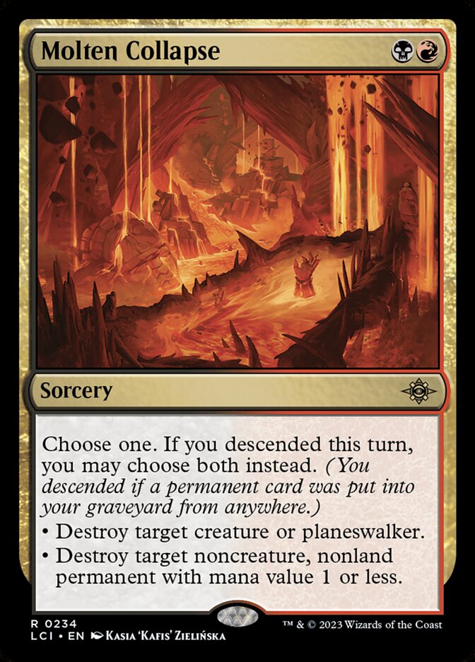 Molten Collapse - Foil