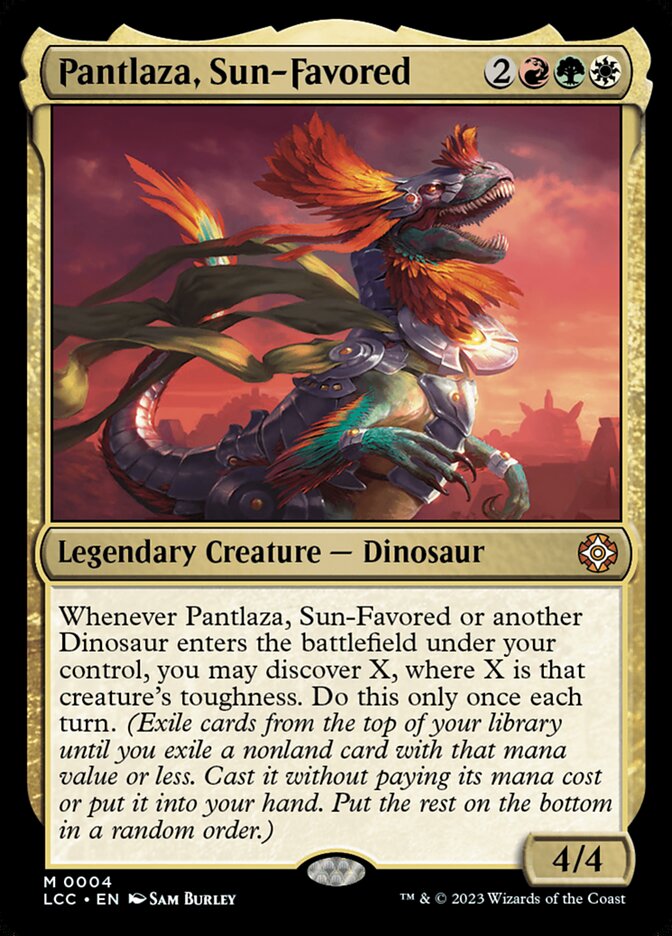 Pantlaza, Sun-Favored - Foil
