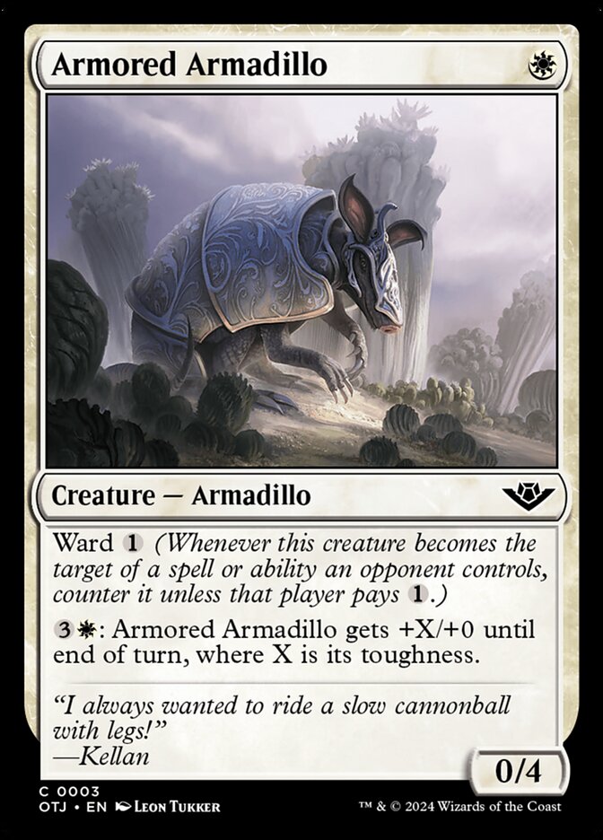 Armored Armadillo - Foil