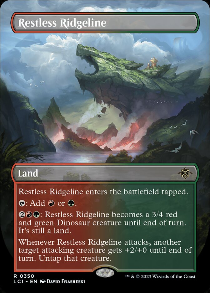 Restless Ridgeline - Borderless - Foil