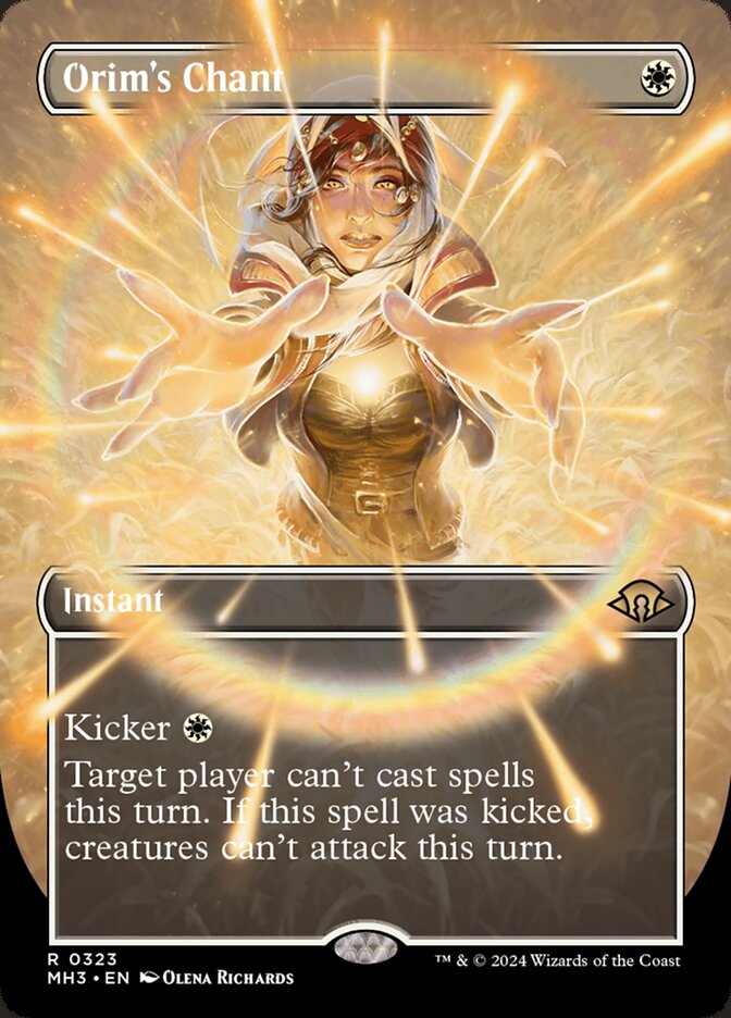 Orim's Chant - Borderless - Foil