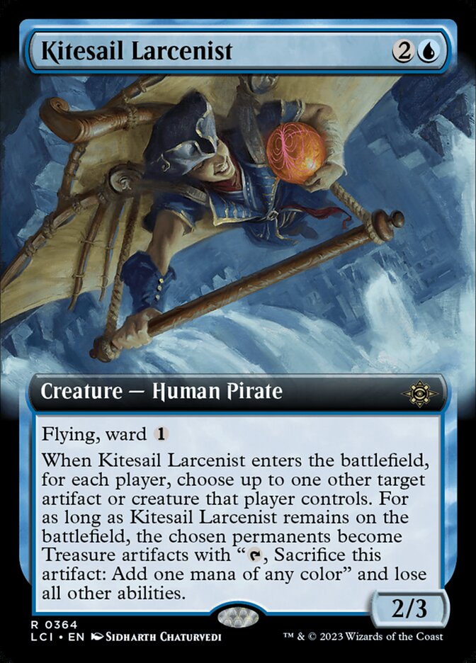 Kitesail Larcenist - Extended Art - Foil