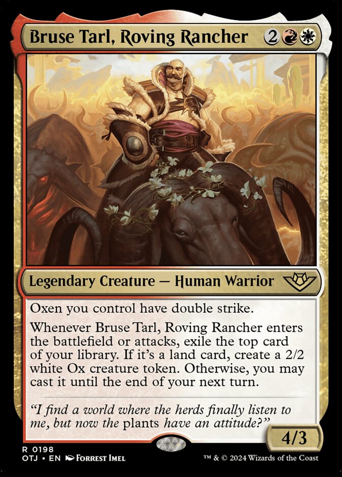 Bruse Tarl, Roving Rancher - Foil