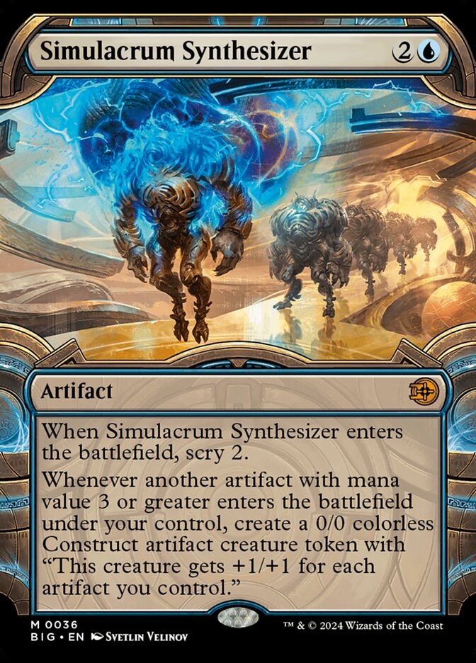 Simulacrum Synthesizer - Vault - Foil