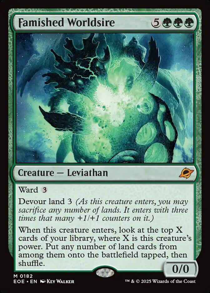 Famished Worldsire - Foil