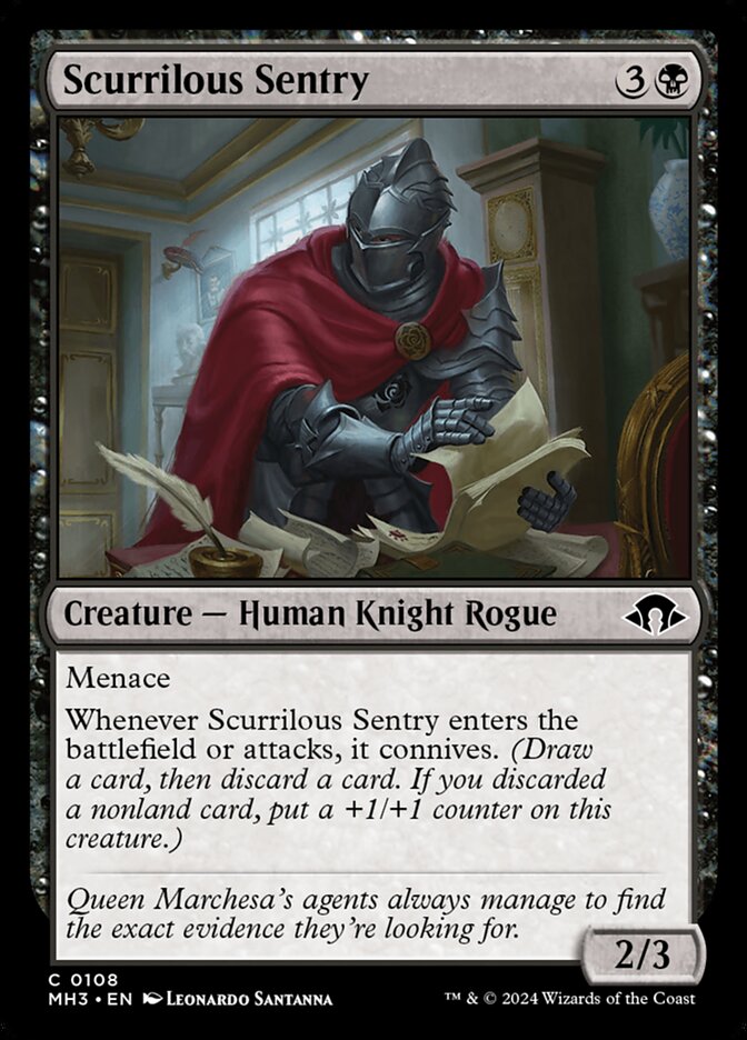 Scurrilous Sentry - Foil