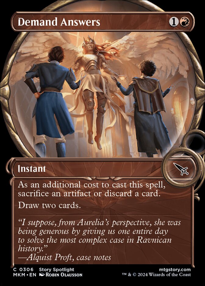 Demand Answers - Magnified - Foil