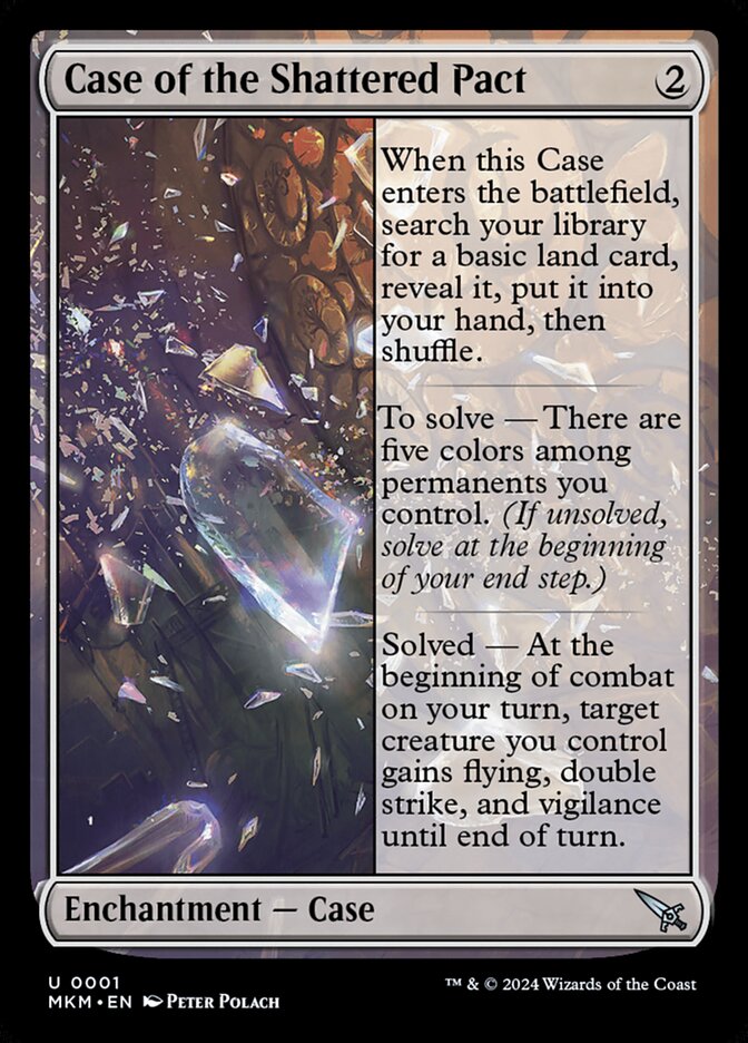 Case of the Shattered Pact - Foil