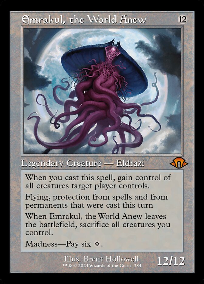Emrakul, the World Anew - Retro Frame - Foil