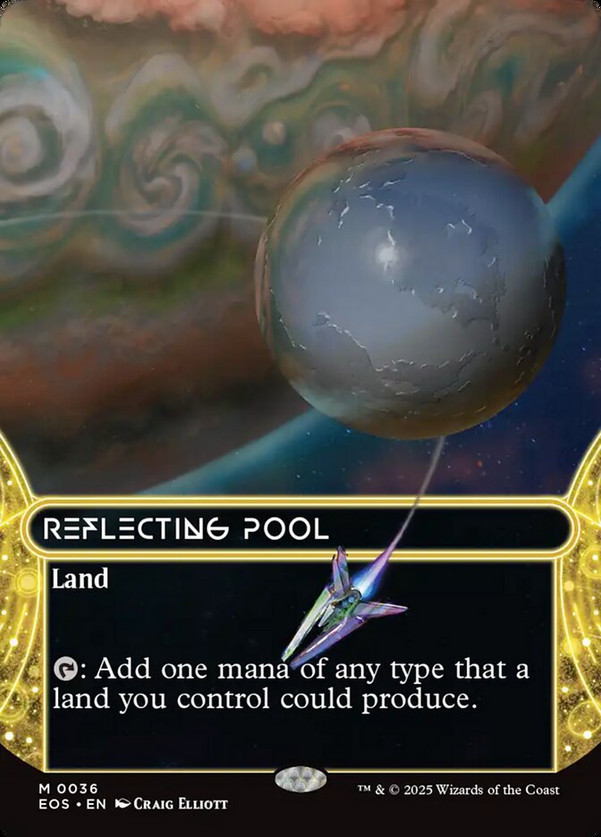 Reflecting Pool - Borderless - Foil