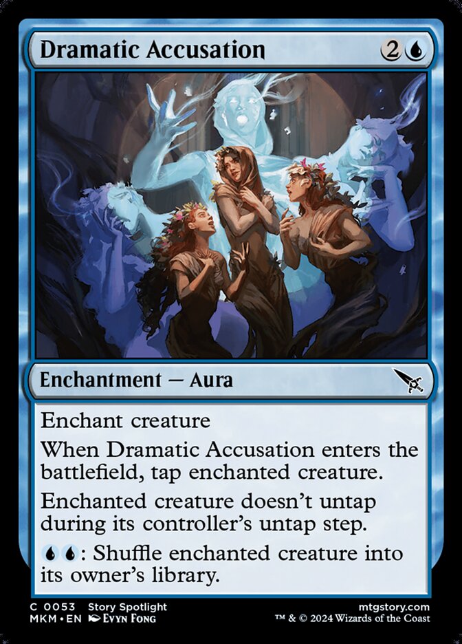 Dramatic Accusation - Foil