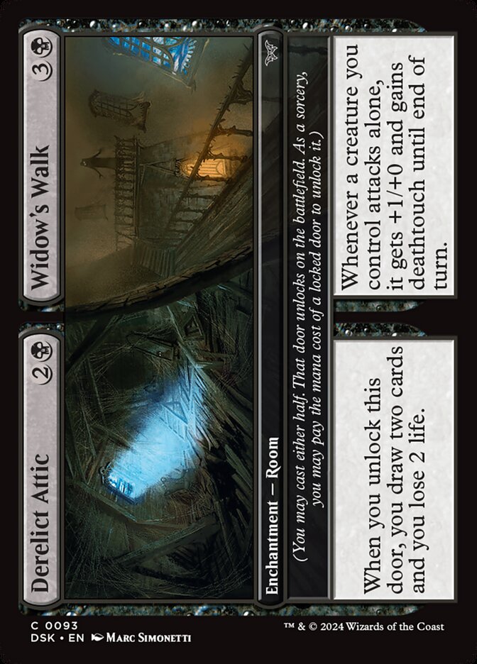 Derelict Attic // Widow's Walk - Foil