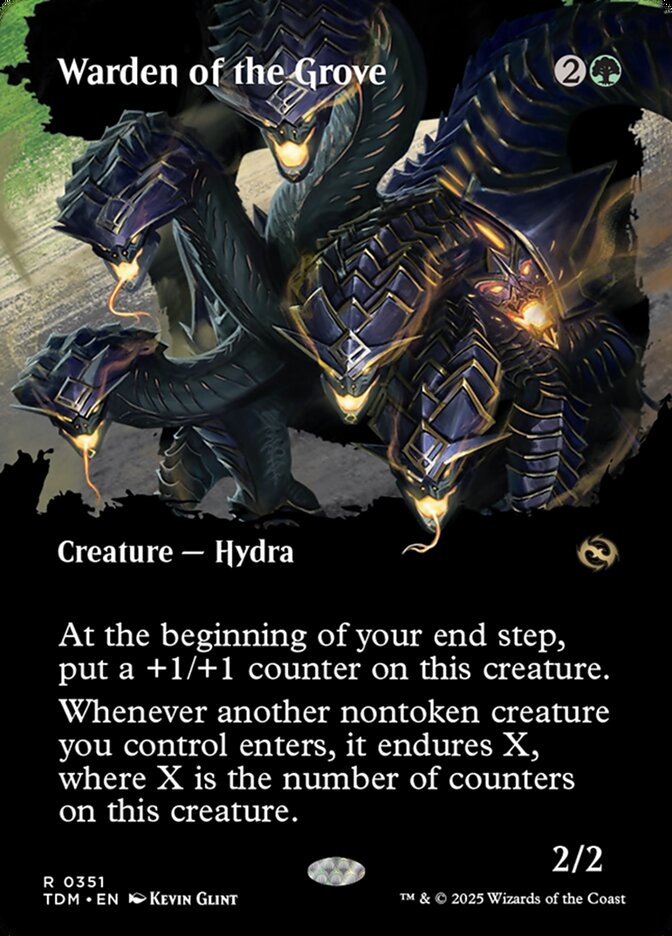 Warden of the Grove - Borderless Clan Showcase - Foil