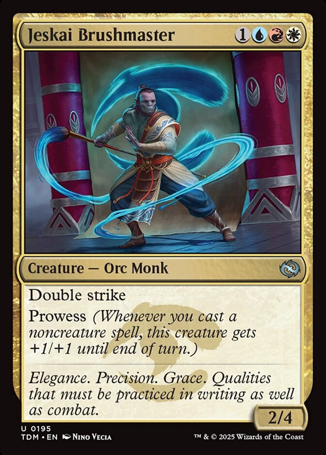 Jeskai Brushmaster - Foil