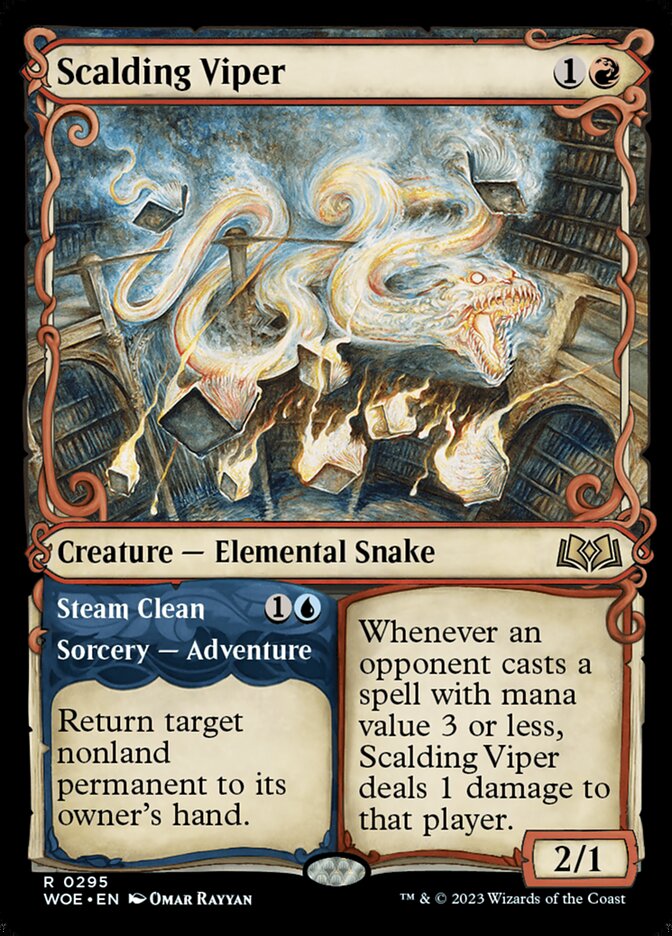 Scalding Viper // Steam Clean - Showcase - Foil