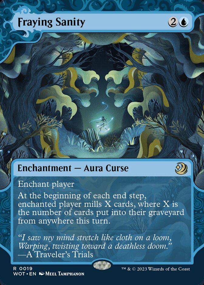 Fraying Sanity - Borderless - Foil