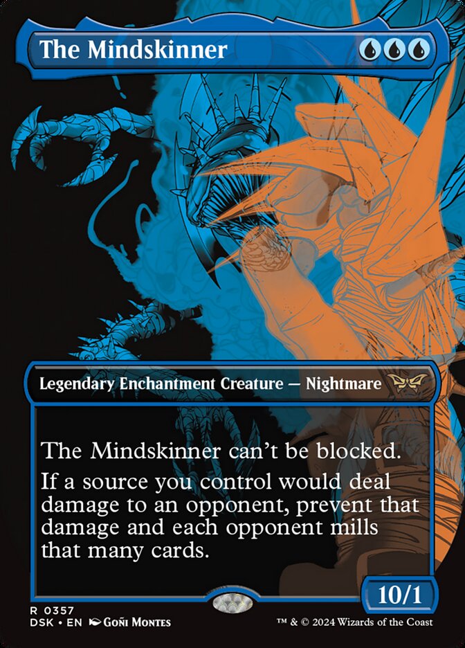 The Mindskinner - Double Exposure - Borderless - Foil