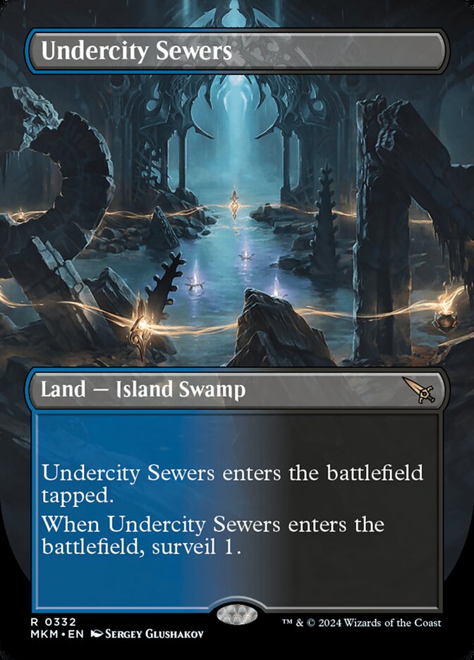 Undercity Sewers - Borderless - Foil
