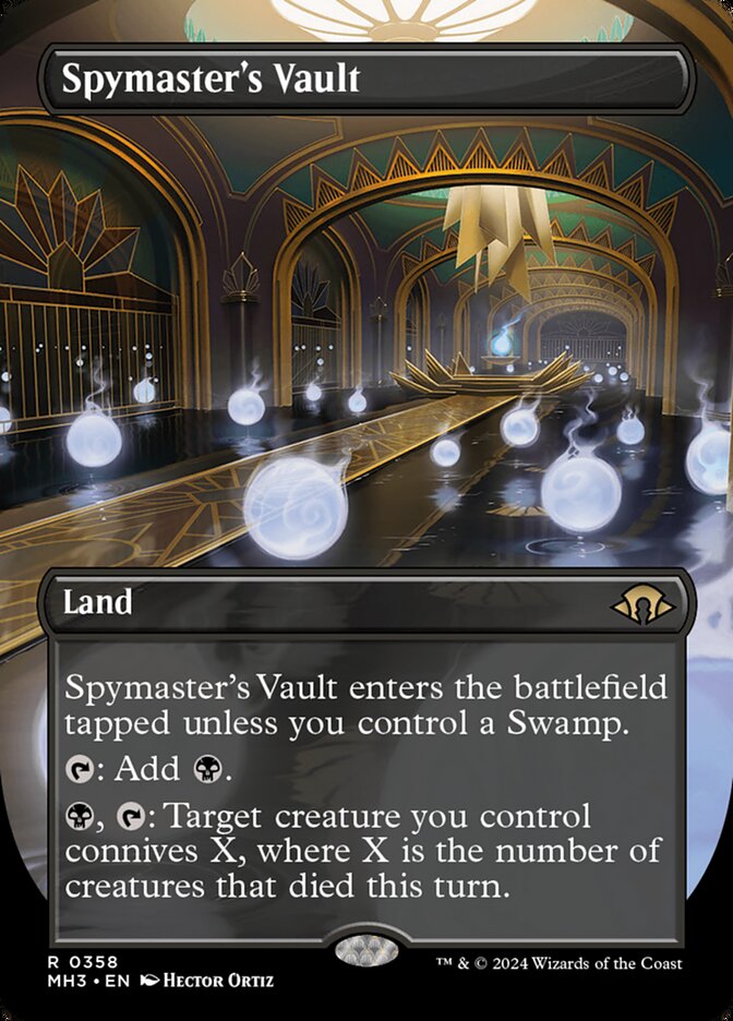 Spymaster's Vault - Borderless - Foil