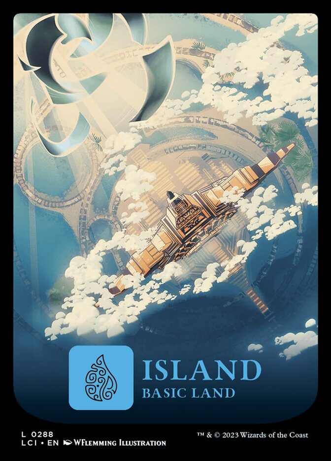 Island - Full Art - Foil