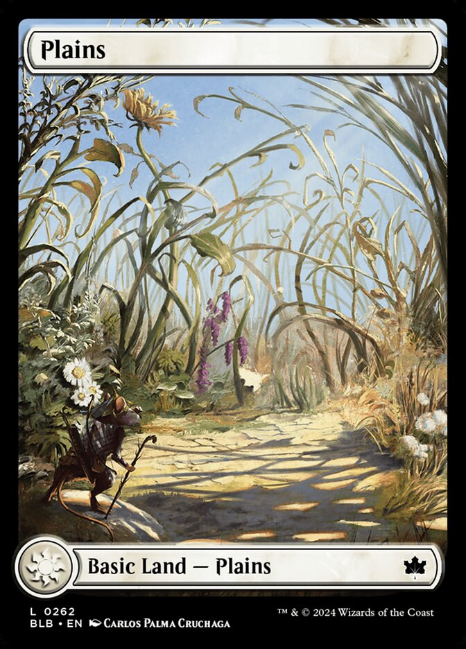 Plains - Full Art (Spring) - Foil