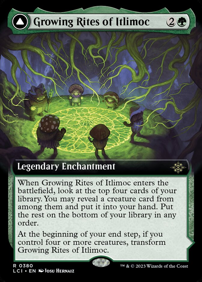 Growing Rites of Itlimoc // Itlimoc, Cradle of the Sun - Extended Art - Foil