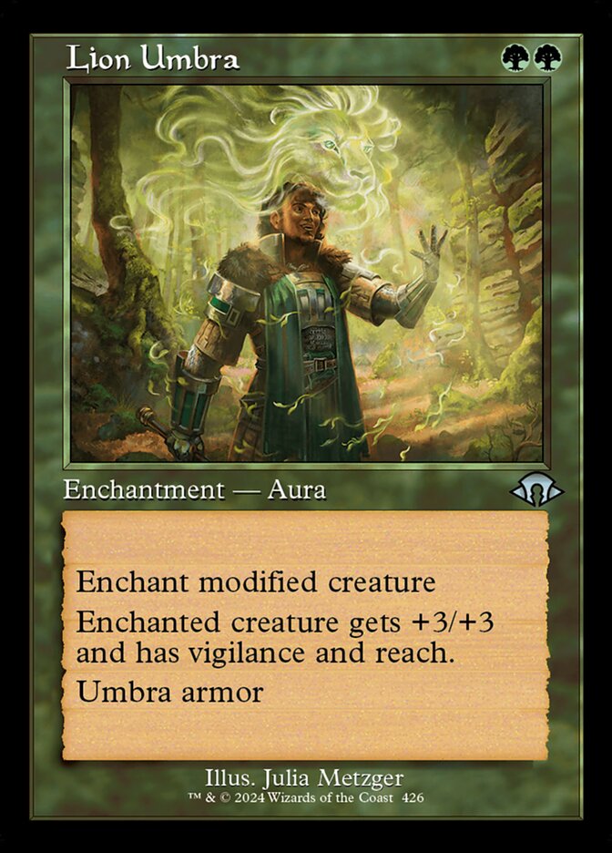 Lion Umbra - Retro Frame