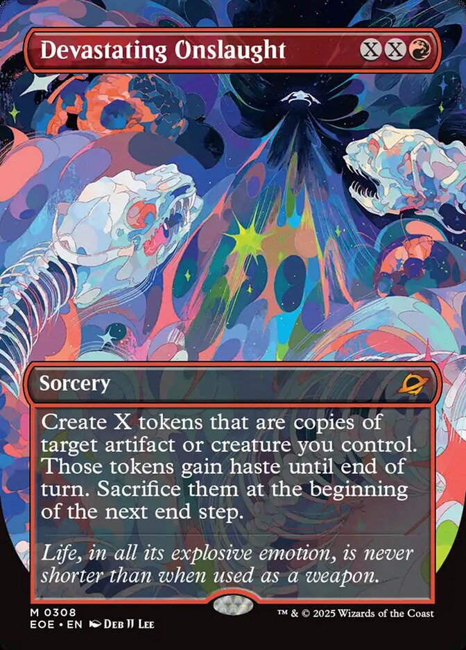 Devastating Onslaught - Borderless - Foil