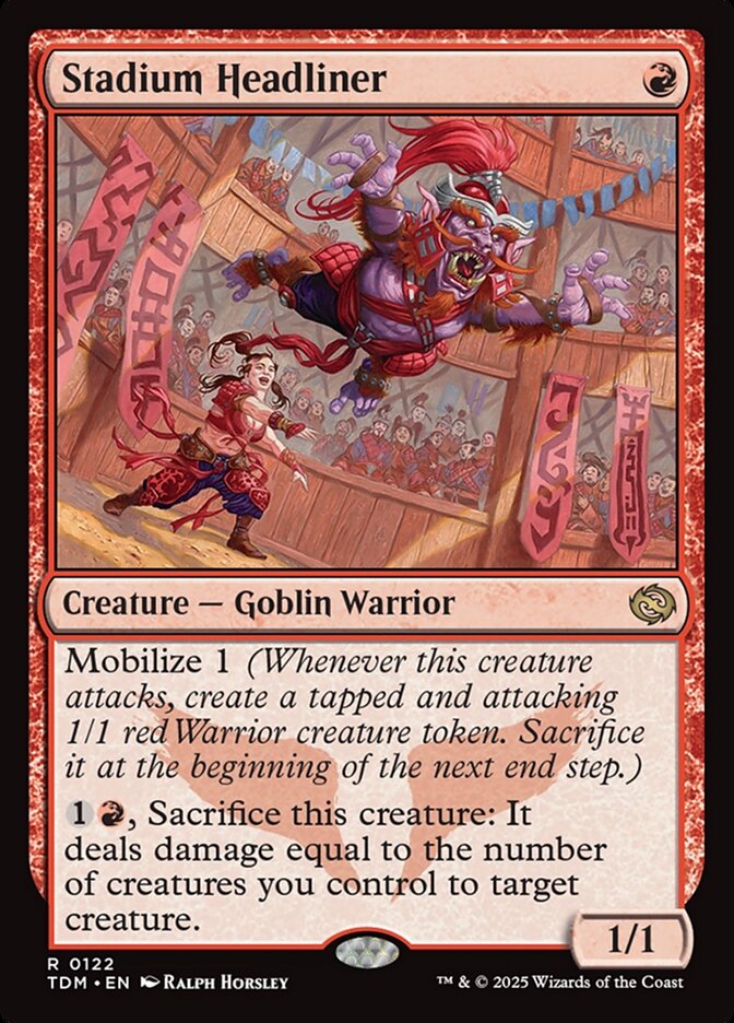 Stadium Headliner - Foil