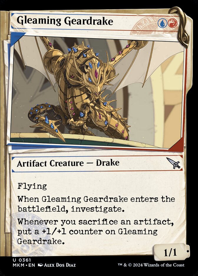 Gleaming Geardrake - Dossier