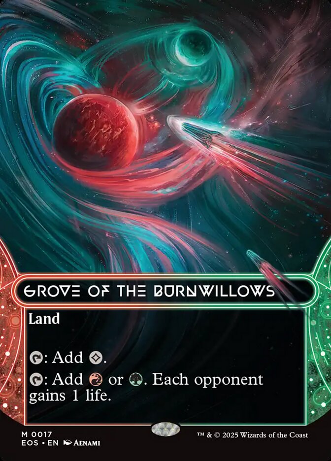 Grove of the Burnwillows - Borderless - Foil