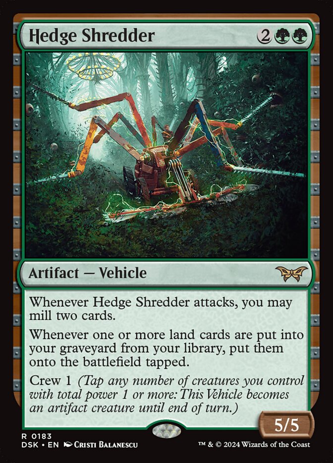 Hedge Shredder - Foil