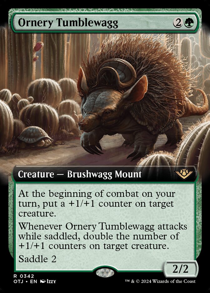 Ornery Tumblewagg - Extended Art - Foil
