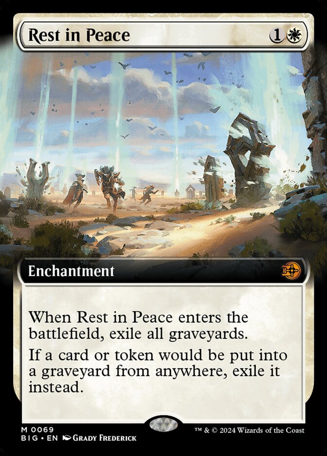 Rest in Peace - Extended Art - Foil